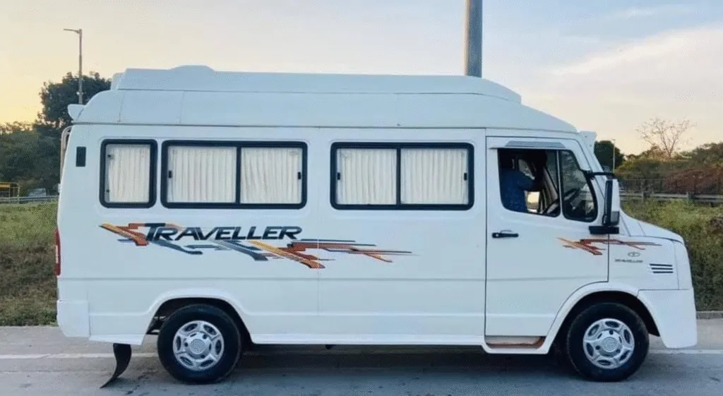 Rent 12 Seater Tempo Traveller.